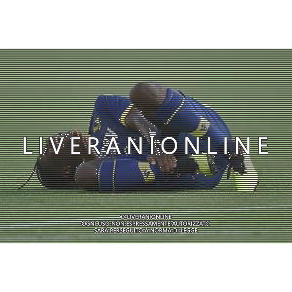 Adrien Fidele Tameze (Hellas Verona) Hellas Verona vs Bari Verona 07-08-2022 Stadio Marcantonio Bentegodi Coppa Italia Frecciarossa - 32mi di finale foto Roberto Garavaglia/ag. Aldo Liverani sas /AGENZIA ALDO LIVERANIN SAS