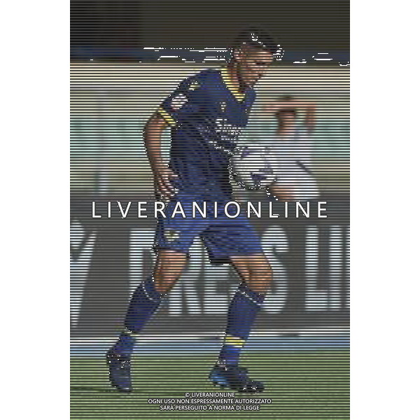 Davide Marco Faraoni (Hellas Verona) Hellas Verona vs Bari Verona 07-08-2022 Stadio Marcantonio Bentegodi Coppa Italia Frecciarossa - 32mi di finale foto Roberto Garavaglia/ag. Aldo Liverani sas /AGENZIA ALDO LIVERANIN SAS