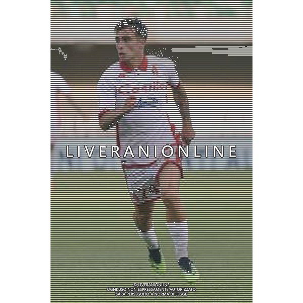 Gianmarco Cangiano (Bari) Hellas Verona vs Bari Verona 07-08-2022 Stadio Marcantonio Bentegodi Coppa Italia Frecciarossa - 32mi di finale foto Roberto Garavaglia/ag. Aldo Liverani sas /AGENZIA ALDO LIVERANIN SAS