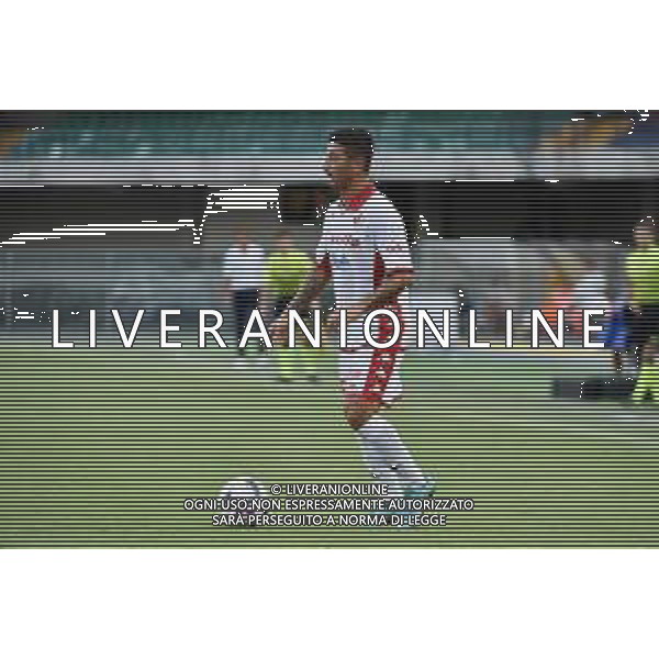 Nicola Bellomo (Bari) Hellas Verona vs Bari Verona 07-08-2022 Stadio Marcantonio Bentegodi Coppa Italia Frecciarossa - 32mi di finale foto Roberto Garavaglia/ag. Aldo Liverani sas /AGENZIA ALDO LIVERANIN SAS