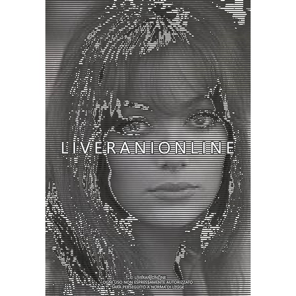 RETROSPETTIVA DELIA BOCCARDO ATTRICE NELLA FOTO DELIA BOCCARDO A ROMA NELL\'ANNO 1968 AG ALDO LIVERANI SAS
