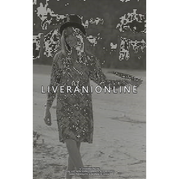 RETROSPETTIVA DELIA BOCCARDO ATTRICE NELLA FOTO DELIA BOCCARDO A ROMA NELL\'ANNO 1968 AG ALDO LIVERANI SAS