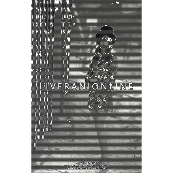 RETROSPETTIVA DELIA BOCCARDO ATTRICE NELLA FOTO DELIA BOCCARDO A ROMA NELL\'ANNO 1968 AG ALDO LIVERANI SAS