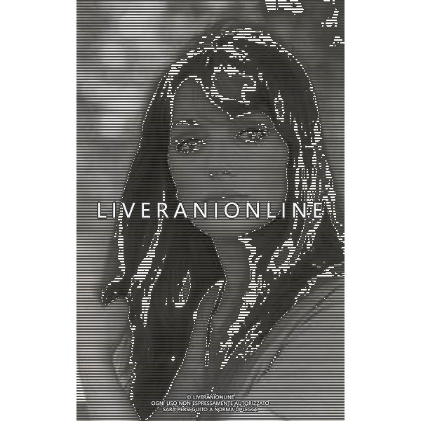 RETROSPETTIVA DELIA BOCCARDO ATTRICE NELLA FOTO DELIA BOCCARDO A ROMA NELL\'ANNO 1968 AG ALDO LIVERANI SAS