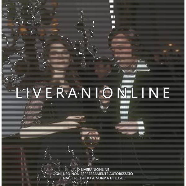 RETROSPETTIVA CHARLOTTE RAMPLING ATTRICE NELLA FOTO CHARLOTTE RAMPLING CON IL MARITO BRYAN SOUTHCOMBE AG ALDO LIVERANI SAS
