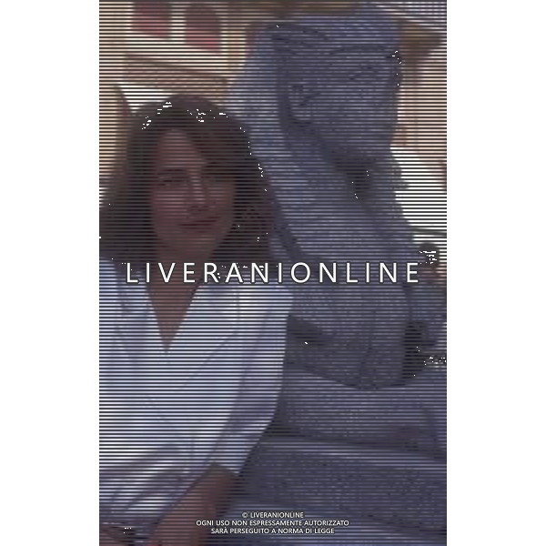 RETROSPETTIVA CHARLOTTE RAMPLING ATTRICE NELLA FOTO CHARLOTTE RAMPLING A VENEZIA NELL\'ANNO 1984  AG ALDO LIVERANI SAS   