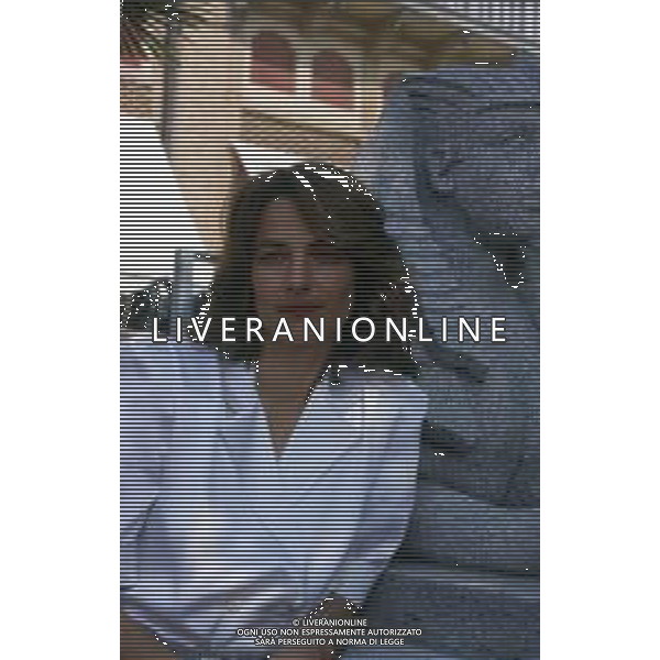 RETROSPETTIVA CHARLOTTE RAMPLING ATTRICE NELLA FOTO CHARLOTTE RAMPLING A VENEZIA NELL\'ANNO 1984  AG ALDO LIVERANI SAS   