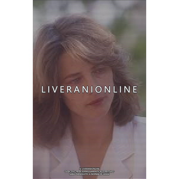 RETROSPETTIVA CHARLOTTE RAMPLING ATTRICE NELLA FOTO CHARLOTTE RAMPLING A VENEZIA NELL\'ANNO 1984  AG ALDO LIVERANI SAS   