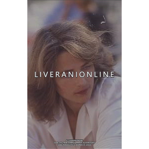RETROSPETTIVA CHARLOTTE RAMPLING ATTRICE NELLA FOTO CHARLOTTE RAMPLING A VENEZIA NELL\'ANNO 1984  AG ALDO LIVERANI SAS   
