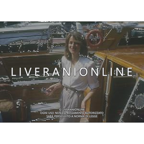 RETROSPETTIVA CHARLOTTE RAMPLING ATTRICE NELLA FOTO CHARLOTTE RAMPLING A VENEZIA NELL\'ANNO 1984  AG ALDO LIVERANI SAS   