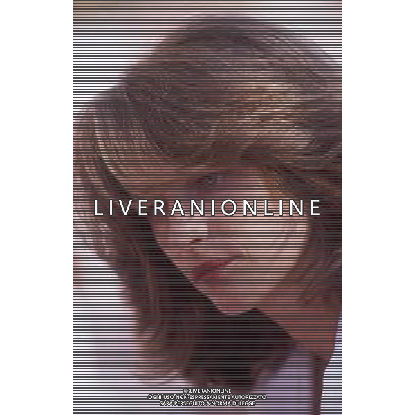 RETROSPETTIVA CHARLOTTE RAMPLING ATTRICE NELLA FOTO CHARLOTTE RAMPLING A VENEZIA NELL\'ANNO 1984  AG ALDO LIVERANI SAS   
