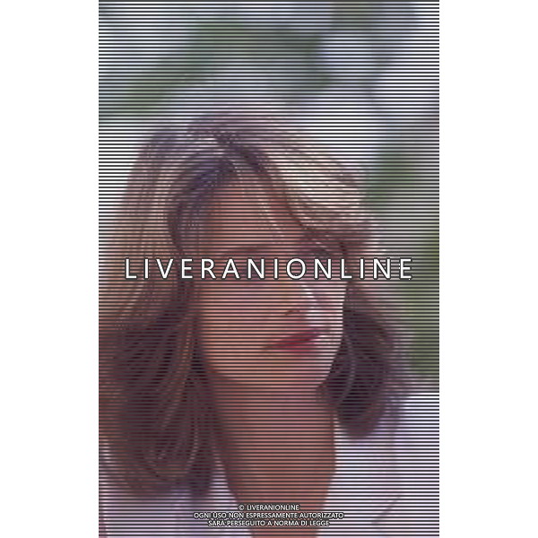 RETROSPETTIVA CHARLOTTE RAMPLING ATTRICE NELLA FOTO CHARLOTTE RAMPLING A VENEZIA NELL\'ANNO 1984  AG ALDO LIVERANI SAS   