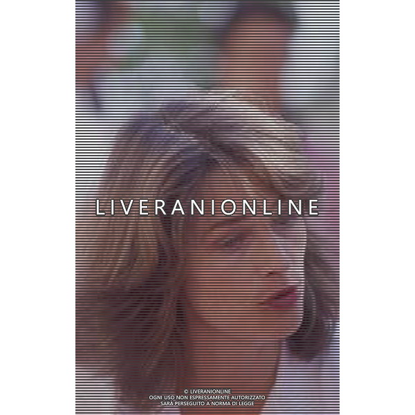 RETROSPETTIVA CHARLOTTE RAMPLING ATTRICE NELLA FOTO CHARLOTTE RAMPLING A VENEZIA NELL\'ANNO 1984  AG ALDO LIVERANI SAS   