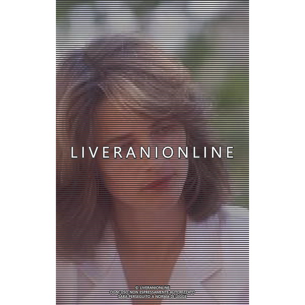 RETROSPETTIVA CHARLOTTE RAMPLING ATTRICE NELLA FOTO CHARLOTTE RAMPLING A VENEZIA NELL\'ANNO 1984  AG ALDO LIVERANI SAS   