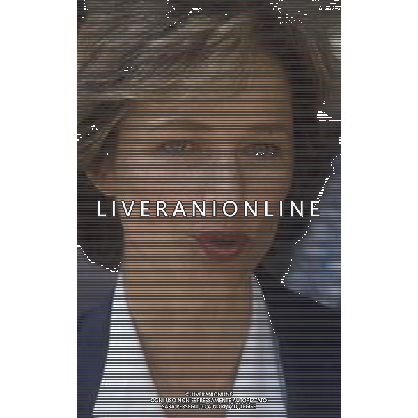 RETROSPETTIVA CHARLOTTE RAMPLING ATTRICE NELLA FOTO CHARLOTTE RAMPLING A VENEZIA NELL\'ANNO 1986  AG ALDO LIVERANI SAS 