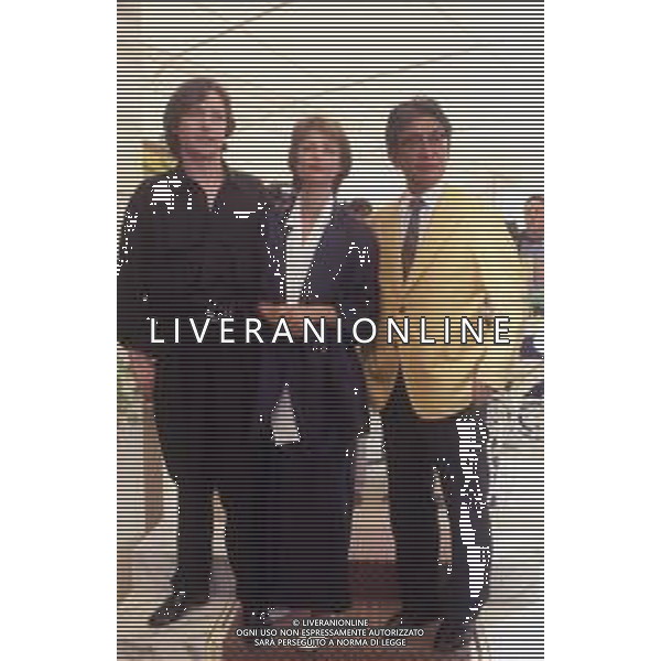 RETROSPETTIVA CHARLOTTE RAMPLING ATTRCE NELLA FOTO CHARLOTTE RAMPLING A VENEZIA NELL\'ANNO 1986 CON HIGGINS ANTHONY E OSHIMA NAGISA  AG ALDO LIVERANI SAS 