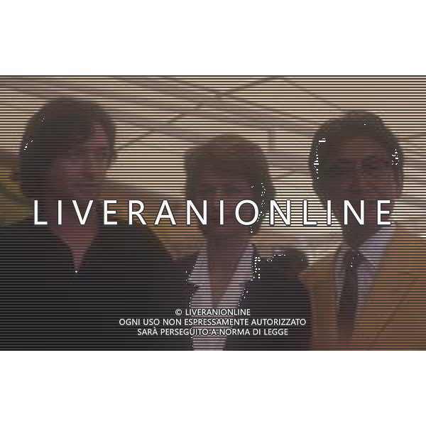 RETROSPETTIVA CHARLOTTE RAMPLING ATTRCE NELLA FOTO CHARLOTTE RAMPLING A VENEZIA NELL\'ANNO 1986 CON HIGGINS ANTHONY E OSHIMA NAGISA  AG ALDO LIVERANI SAS 