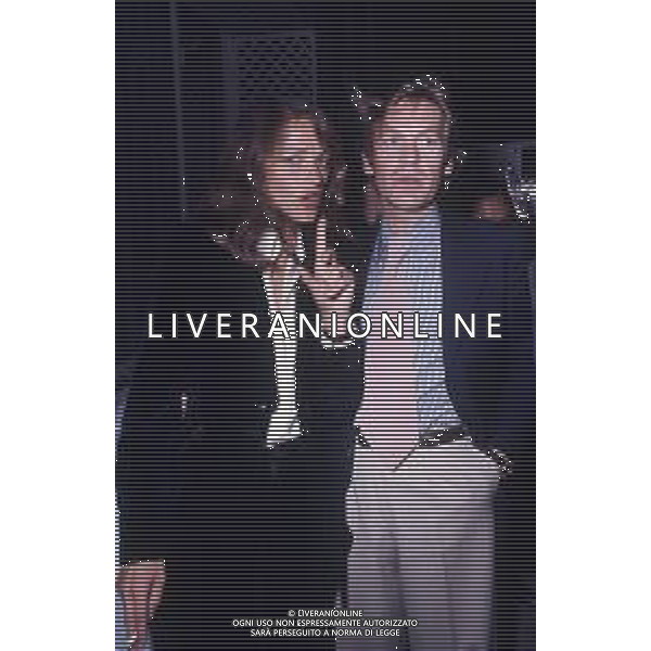 RETROSPETTIVA CHARLOTTE RAMPLING ATTRICE NELLA FOTO CHARLOTTE RAMPLING CON HELMUT BERGER AG ALDO LIVERANI SAS  