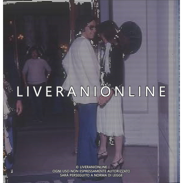 RETROSPETTIVA CHARLOTTE RAMPLING ATTRICE NELLA FOTO CHARLOTTE RAMPLING CON IL MARITO JEAN MICHEL JARRE AG ALDO LIVERANI SAS 