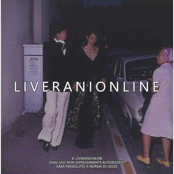 RETROSPETTIVA CHARLOTTE RAMPLING ATTRICE NELLA FOTO CHARLOTTE RAMPLING CON IL MARITO JEAN MICHEL JARRE AG ALDO LIVERANI SAS 