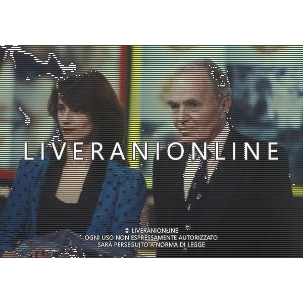 RETROSPETTIVA CHARLOTTE RAMPLING ATTRICE NELLA FOTO CHARLOTTE RAMPLING CON JAMES MASON A MILANO AG ALDO LIVERANI SAS 