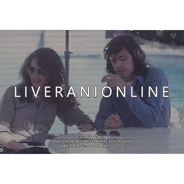RETROSPETTIVA CHARLOTTE RAMPLING ATTRICE NELLA FOTO CHARLOTTE RAMPLING CON IL MARITO JEAN MICHEL JARRE A CANNES AG ALDO LIVERANI SAS