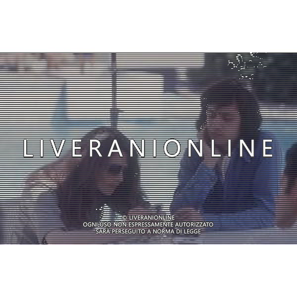 RETROSPETTIVA CHARLOTTE RAMPLING ATTRICE NELLA FOTO CHARLOTTE RAMPLING CON IL MARITO JEAN MICHEL JARRE A CANNES AG ALDO LIVERANI SAS