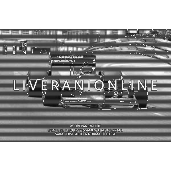 GRAN PREMIO DI MONACO 1987 - GP MONDIALE F1 MONTECARLO 31 MAGGIO 1987 NELLA FOTO MICHELE ALBORETO - FERRARI AG ALDO LIVERANI SAS   