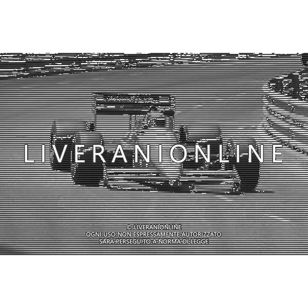 GRAN PREMIO DI MONACO 1987 - GP MONDIALE F1 MONTECARLO 31 MAGGIO 1987 NELLA FOTO GERHARD BERGER - FERRARI AG ALDO LIVERANI SAS   