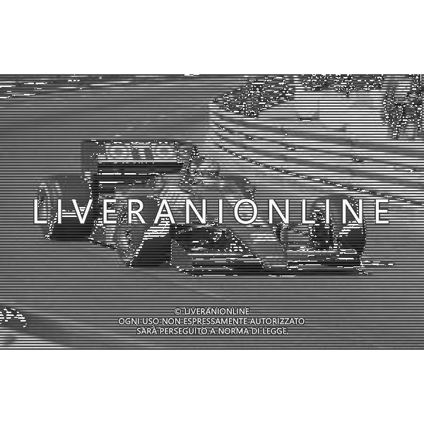 GRAN PREMIO DI MONACO 1987 - GP MONDIALE F1 MONTECARLO 31 MAGGIO 1987 NELLA FOTO PIERCARLO GHINZANI - LIGIER AG ALDO LIVERANI SAS   