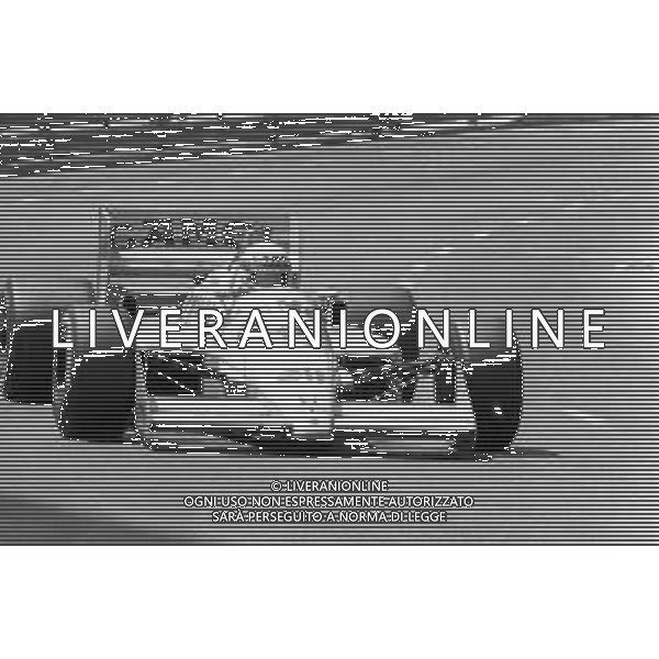 GRAN PREMIO DI MONACO 1987 - GP MONDIALE F1 MONTECARLO 31 MAGGIO 1987 NELLA FOTO SATORU NAKAJIMA - LOTUS AG ALDO LIVERANI SAS   