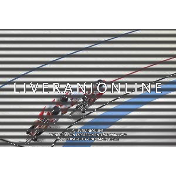 11-08-2022 European Championships Elite Track; Giornata 01; 2022, Polonia; Banaszek, Alan; Majewski, Kacper; Rudyk, Bartosz; Staniszewski, Daniel; Munich - Messe; ©SIROTTI/AGENZIA ALDO LIVERANI SAS   