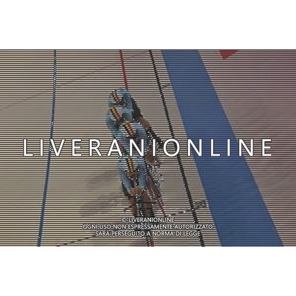 11-08-2022 European Championships Elite Track; Giornata 01; 2022, Belgium; Bernard, Thibaut; De Broeder, Maxwell; Senrame, Arthur; Van Mulders, Brent; Munich - Messe; ©SIROTTI/AGENZIA ALDO LIVERANI SAS   