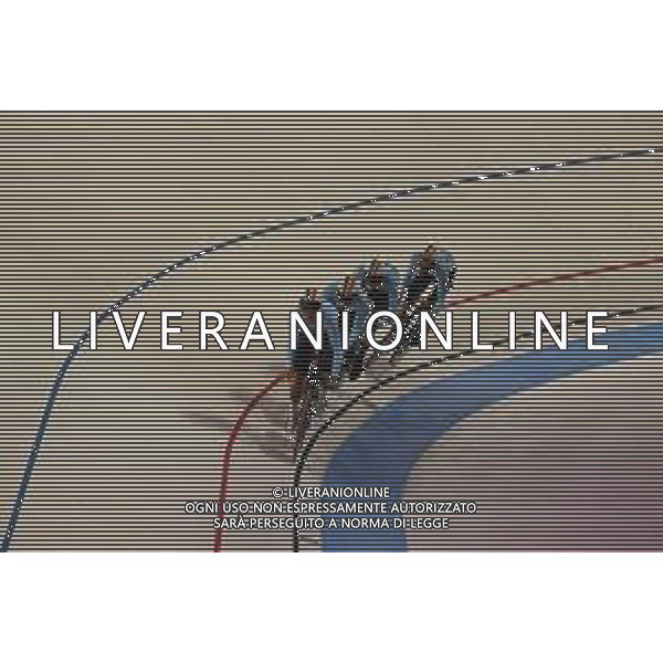 11-08-2022 European Championships Elite Track; Giornata 01; 2022, Belgium; Bernard, Thibaut; De Broeder, Maxwell; Senrame, Arthur; Van Mulders, Brent; Munich - Messe; ©SIROTTI/AGENZIA ALDO LIVERANI SAS   