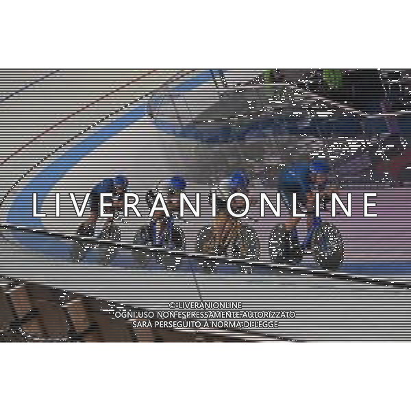 11-08-2022 European Championships Elite Track; Giornata 01; 2022, Italia; Bertazzo, Liam; Lamon, Francesco; Moro, Manlio; Plebani, Davide; Munich - Messe; ©SIROTTI/AGENZIA ALDO LIVERANI SAS   