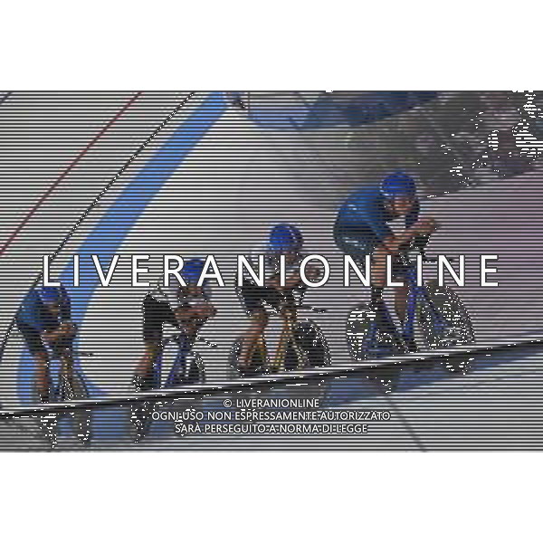 11-08-2022 European Championships Elite Track; Giornata 01; 2022, Italia; Bertazzo, Liam; Lamon, Francesco; Moro, Manlio; Plebani, Davide; Munich - Messe; ©SIROTTI/AGENZIA ALDO LIVERANI SAS   