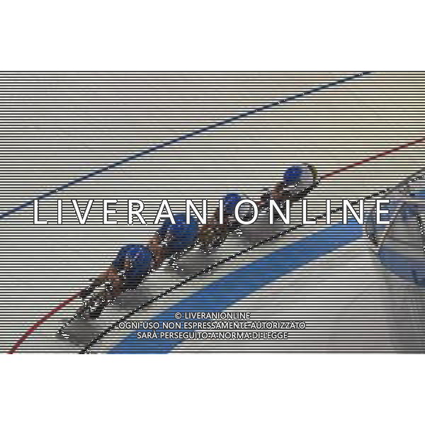 11-08-2022 European Championships Elite Track; Giornata 01; 2022, Italia; Bertazzo, Liam; Lamon, Francesco; Moro, Manlio; Plebani, Davide; Munich - Messe; ©SIROTTI/AGENZIA ALDO LIVERANI SAS   