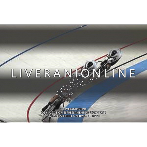 11-08-2022 European Championships Elite Track; Giornata 01; 2022, Germany; Buck Gramcko, Tobias; Heinrich, Nicolas; Reinhardt, Theo; Rohde, Leon; Munich - Messe; ©SIROTTI/AGENZIA ALDO LIVERANI SAS   