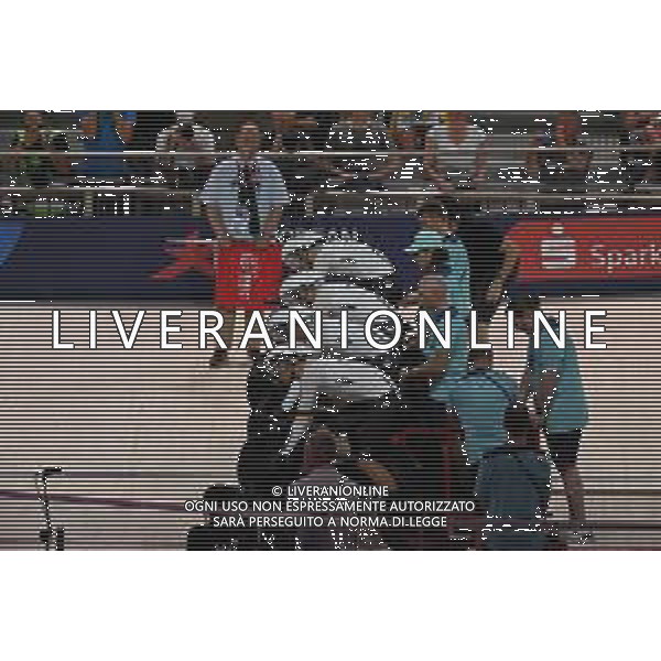 11-08-2022 European Championships Elite Track; Giornata 01; 2022, Germany; Buck Gramcko, Tobias; Heinrich, Nicolas; Reinhardt, Theo; Rohde, Leon; Munich - Messe; ©SIROTTI/AGENZIA ALDO LIVERANI SAS   