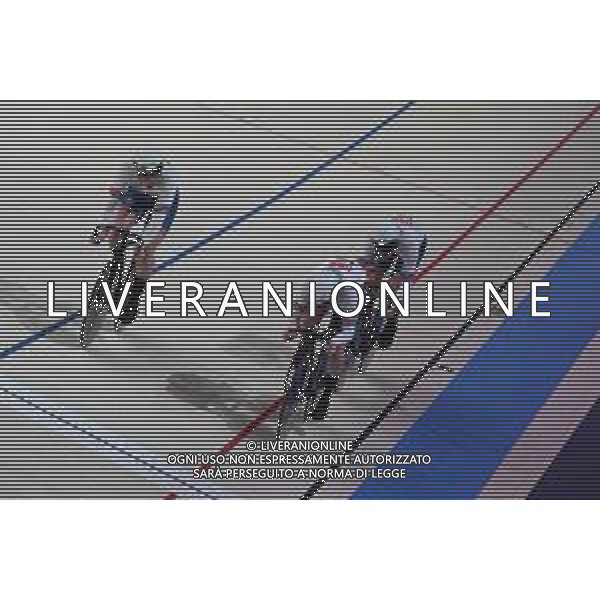 11-08-2022 European Championships Elite Track; Giornata 01; 2022, Great Britain; Carlin, Jack; Fielding, Alistair; Turnbull, Hamish; Munich - Messe; ©SIROTTI/AGENZIA ALDO LIVERANI SAS   