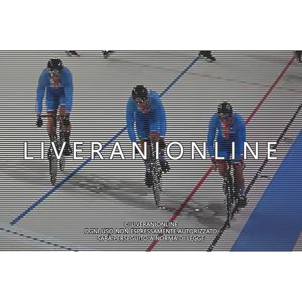 11-08-2022 European Championships Elite Track; Giornata 01; 2022, Repubblica Ceka; Babek, Tomas; Bohuslavek, Matej; Cechman, Martin; Munich - Messe; ©SIROTTI/AGENZIA ALDO LIVERANI SAS   