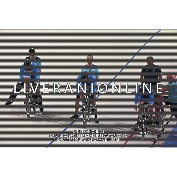 11-08-2022 European Championships Elite Track; Giornata 01; 2022, Repubblica Ceka; Babek, Tomas; Bohuslavek, Matej; Cechman, Martin; Munich - Messe; ©SIROTTI/AGENZIA ALDO LIVERANI SAS   
