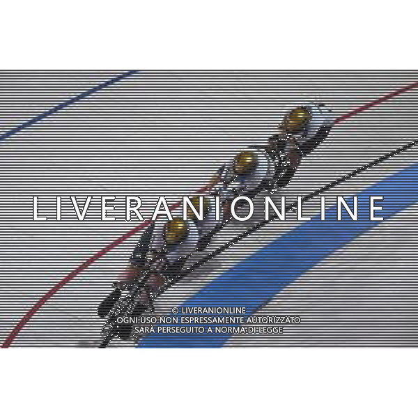 11-08-2022 European Championships Elite Women Track; Giornata 01; 2022, Germany; Brausse, Franziska; Brennauer, Lisa; Kroger, Mieke; Reissner, Lena Charlotte; Munich - Messe; ©SIROTTI/AGENZIA ALDO LIVERANI SAS   