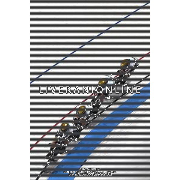 11-08-2022 European Championships Elite Women Track; Giornata 01; 2022, Germany; Brausse, Franziska; Brennauer, Lisa; Kroger, Mieke; Reissner, Lena Charlotte; Munich - Messe; ©SIROTTI/AGENZIA ALDO LIVERANI SAS   