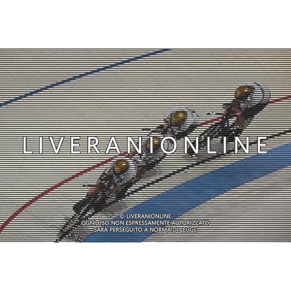 11-08-2022 European Championships Elite Women Track; Giornata 01; 2022, Germany; Brausse, Franziska; Brennauer, Lisa; Kroger, Mieke; Reissner, Lena Charlotte; Munich - Messe; ©SIROTTI/AGENZIA ALDO LIVERANI SAS   