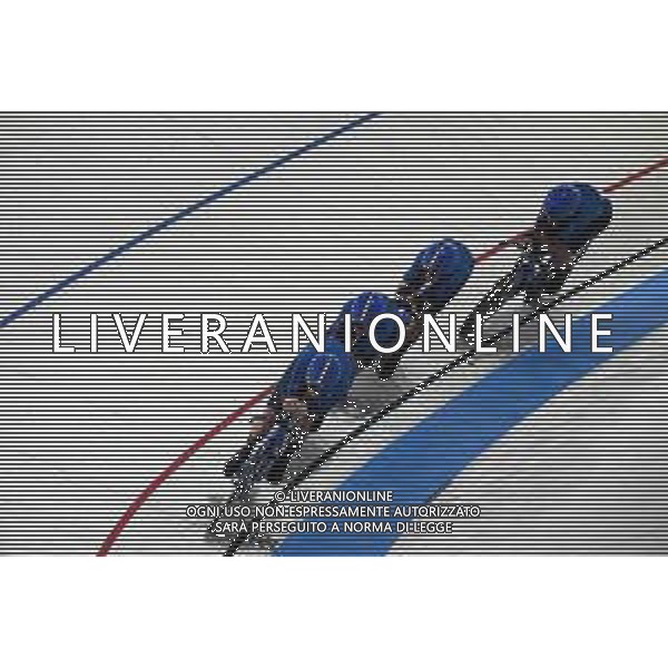 11-08-2022 European Championships Elite Women Track; Giornata 01; 2022, Italia; Barbieri, Rachele; Fidanza, Martina; Guazzini, Vittoria; Paternoster, Letizia; Munich - Messe; ©SIROTTI/AGENZIA ALDO LIVERANI SAS   