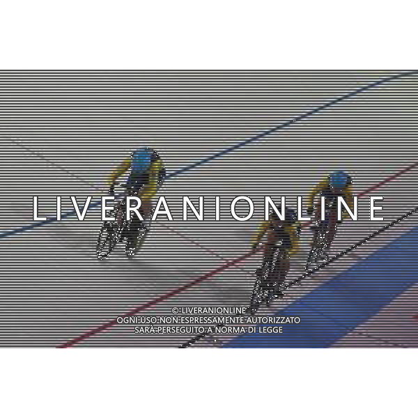 11-08-2022 European Championships Elite Women Track; Giornata 01; 2022, Ukraina; Biletska, Alla; Lohviniuk, Oleksandra; Starikova, Olena; Munich - Messe; ©SIROTTI/AGENZIA ALDO LIVERANI SAS   