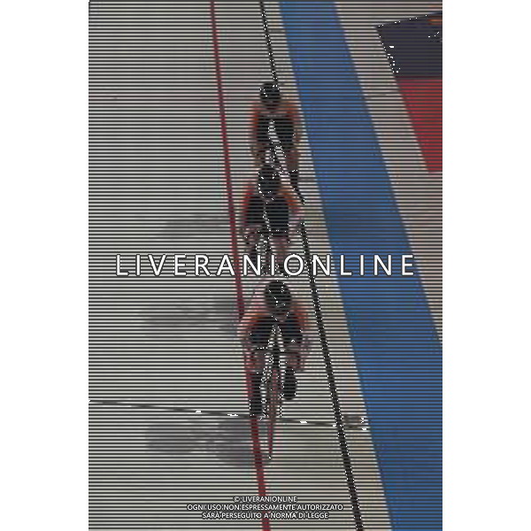 12-08-2022 European Championships Elite Women Track; Giornata 02; 2022, Olanda; Lamberink, Kyra; Van Der Peet, Steffie; Van Der Wouw, Hetty; Munich - Messe; ©SIROTTI/AGENZIA ALDO LIVERANI SAS   