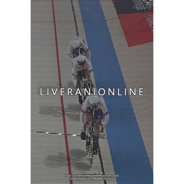 12-08-2022 European Championships Elite Women Track; Giornata 02; 2022, Great Britain; Bell, Lauren; Capewell, Sophie; Finucane, Emma; Munich - Messe; ©SIROTTI/AGENZIA ALDO LIVERANI SAS   