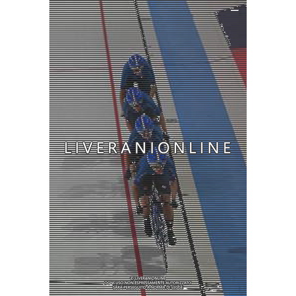 12-08-2022 European Championships Elite Women Track; Giornata 02; 2022, Italia; Barbieri, Rachele; Fidanza, Martina; Guazzini, Vittoria; Munich - Messe; ©SIROTTI/AGENZIA ALDO LIVERANI SAS   